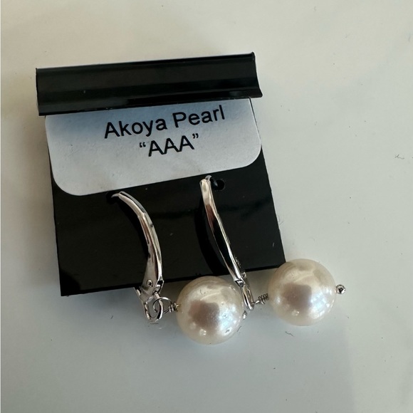 Akoya pearl earrings - Picture 3 of 7